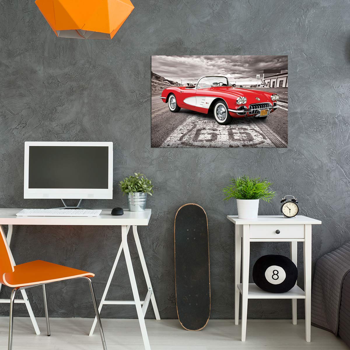 EuroGraphics Classic Car-1959 Corvette Poster, 36 x 24 inch