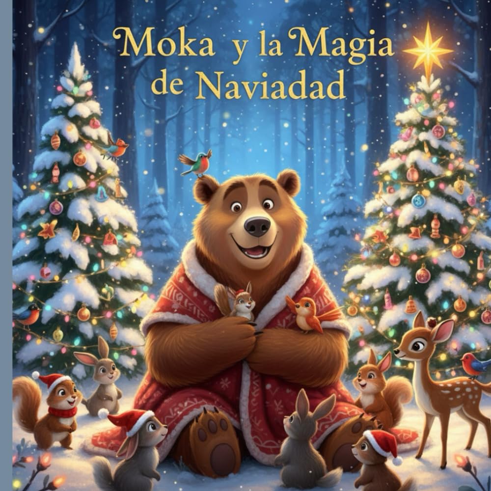 Moka y la Magia de la Navidad: Descubre la verdadera magia de la Navidad a través de los ojos de un oso muy dormilón