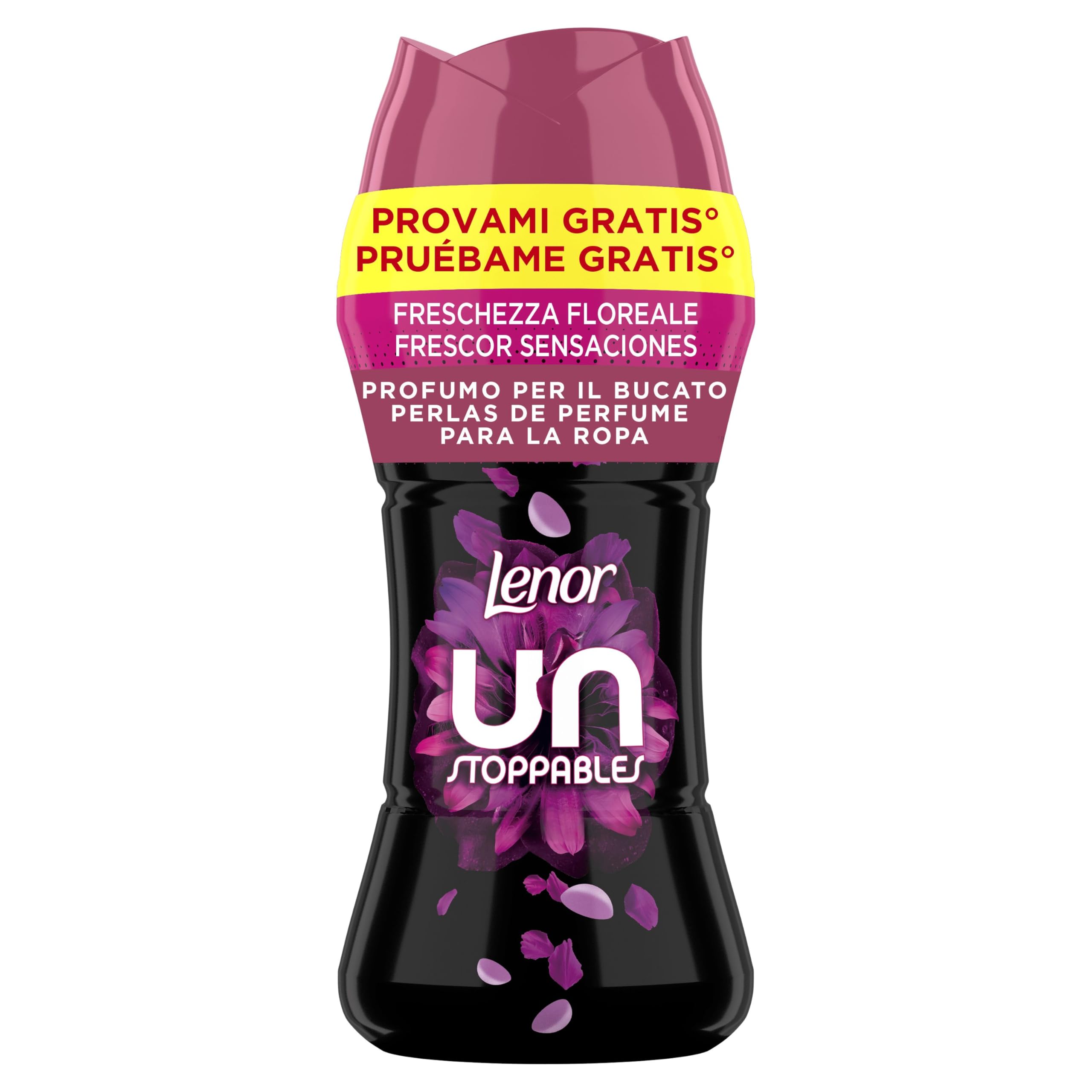 Lenor UNstoppables Perlas de Perfume para la Ropa, 96 Lavados (6 x 195g), Suavizante con Fragancia Frescor Sensaciones, Potenciador de Frescor