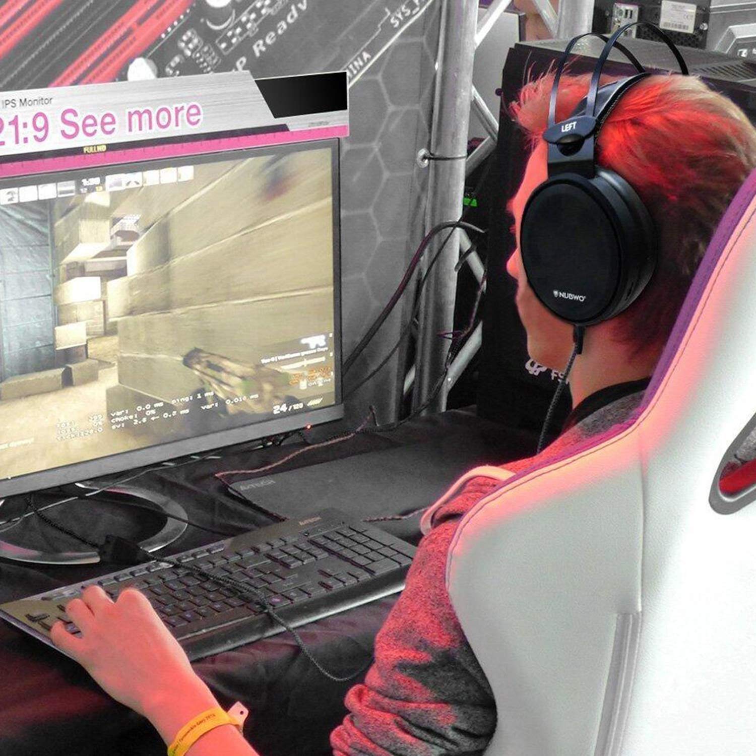 NUBWO Gaming headsets PS4 N7 Stereo Xbox one Headset Wired PC Gaming  Headphones with Noise Canceling Mic, Over Ear Gaming Headphones for  PC/MAC/PS4/Xbox one Black USB : Amazon.com.au: Video Games