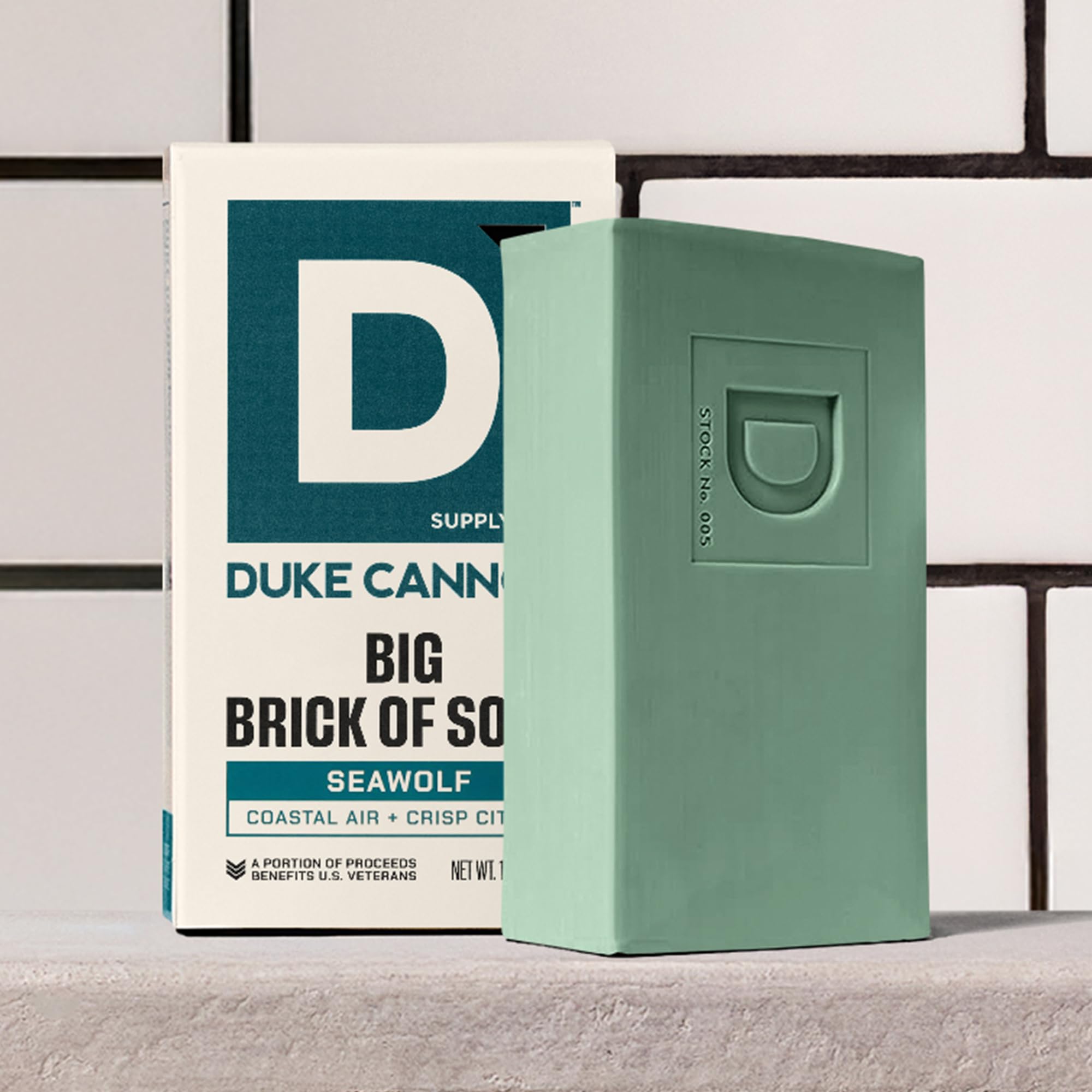 Duke Cannon Supply Co. Big Brick Men's Bar Soap Bundle, 10 oz 4 Pack