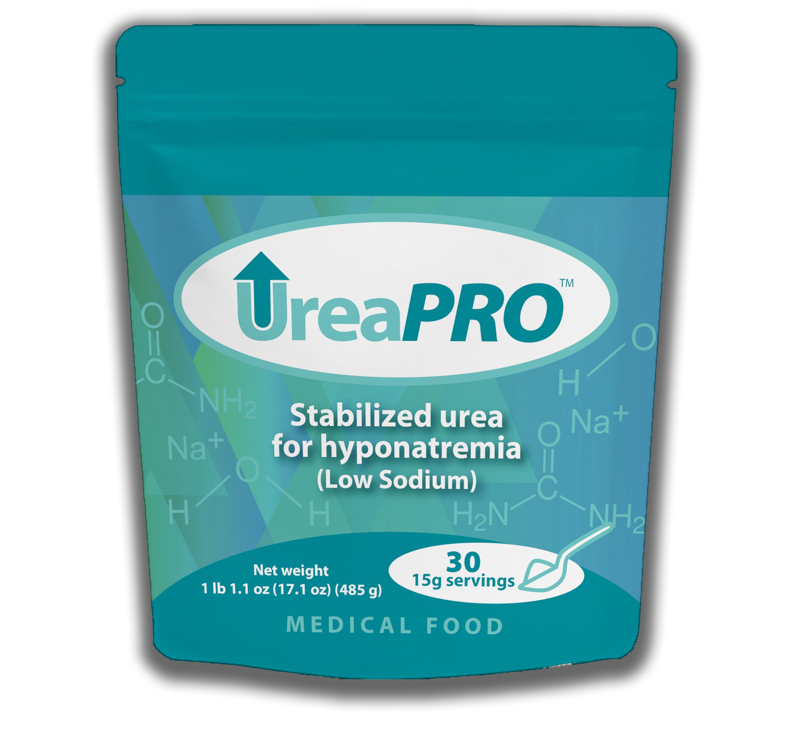 NEPHCENTRIC UreaPro - Stabilized urea for Hyponatremia/Low Sodium/SIADH/SIAD, from The Makers of ure-Na.