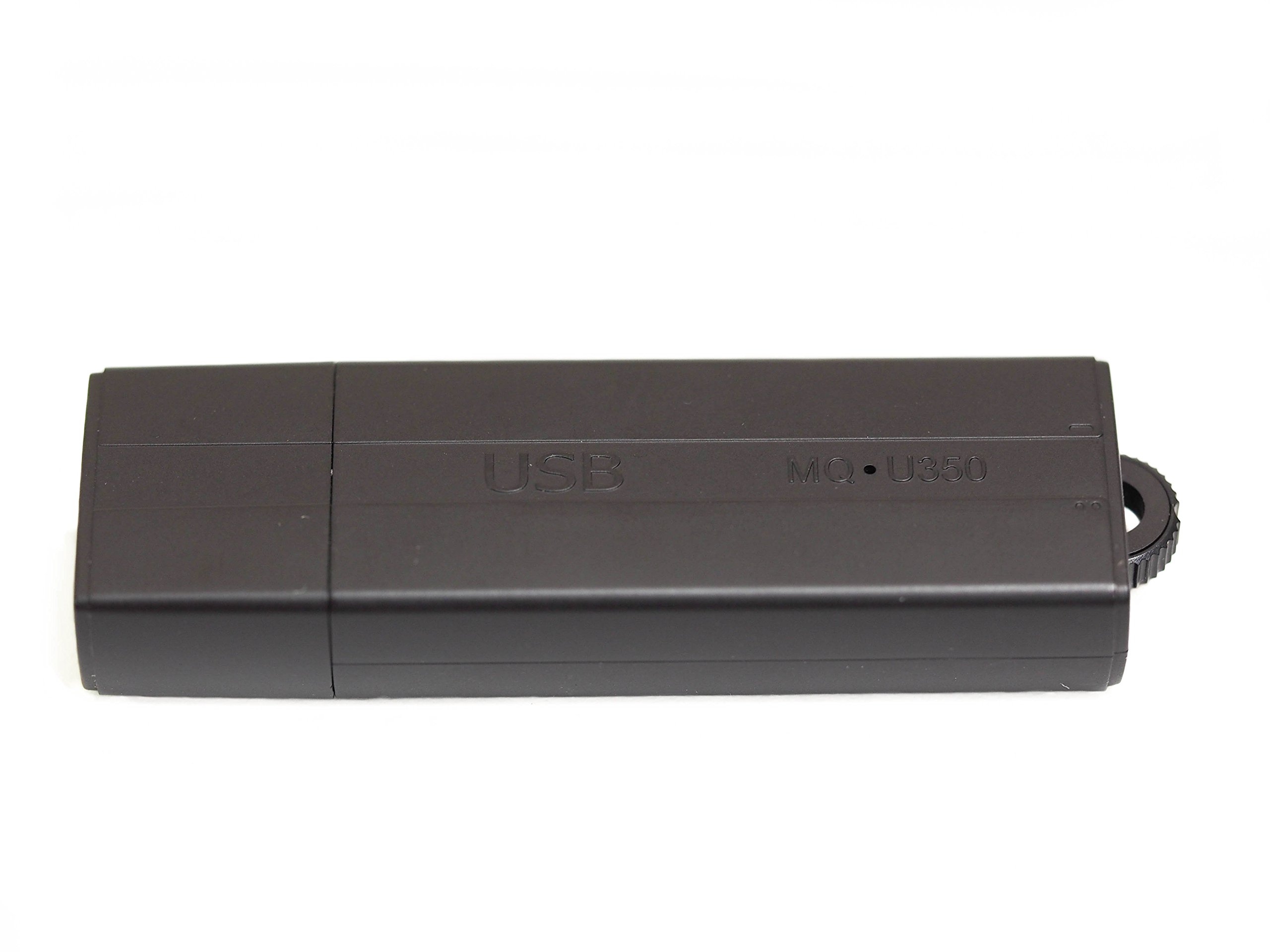 MQ-U350DE V108 anthrazit - Diktiergerät mit Aufnahmeaktivierung durch Geräusche oder Daueraufnahme. Bis zu 20 Tage lang Standby, Stick 8GB