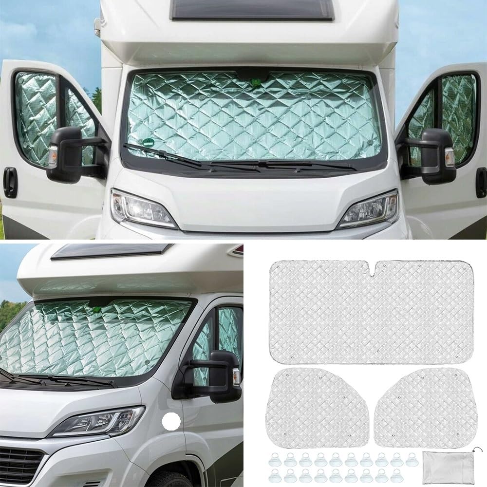 Protección Solar para Coche, Persianas Térmicas Internas