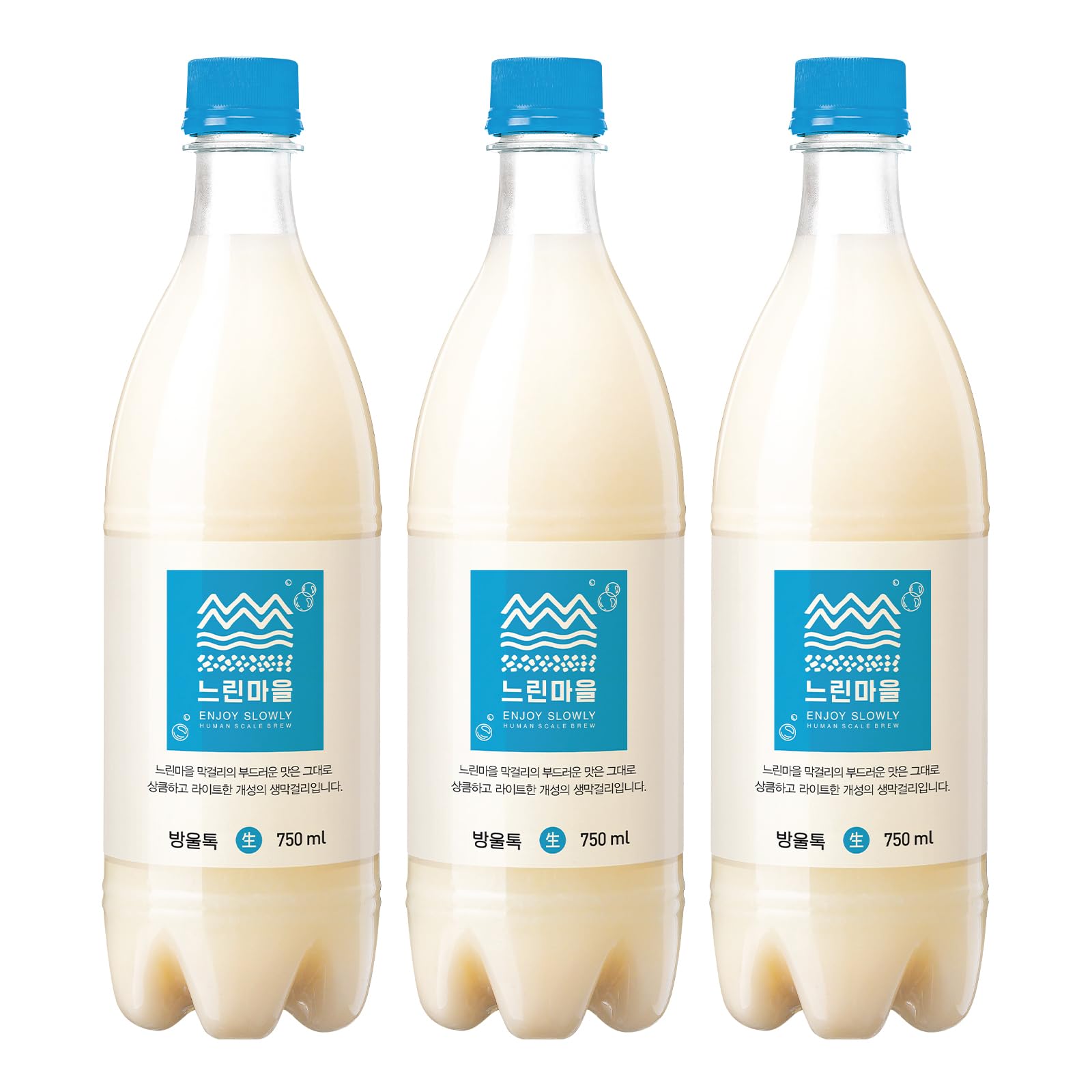 ヌリンマウル バンウルトック 生マッコリ 750ml 3本 人工甘味料不使用 微…