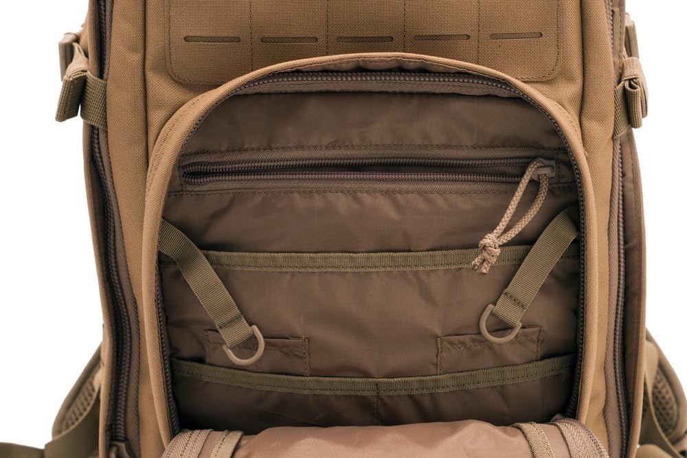 LAPG Atlas 12 Hour Tactical Backpack for Men & Women, Survival Gear Bag, Large Hiking Camping Bug Out Backpack, Grey - Image 7