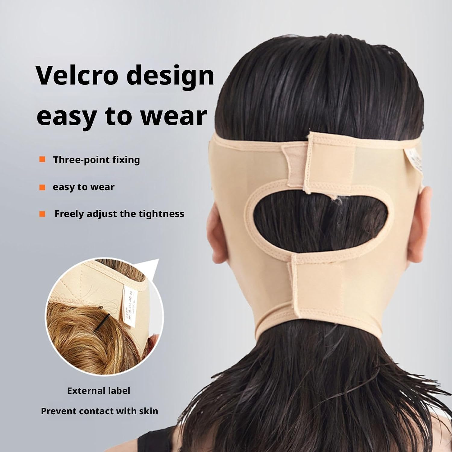 Post Surgical Face Straps Double Chin Strap Bandage for Women Neck and Chin Compression Garment Wrap Chin Lifting