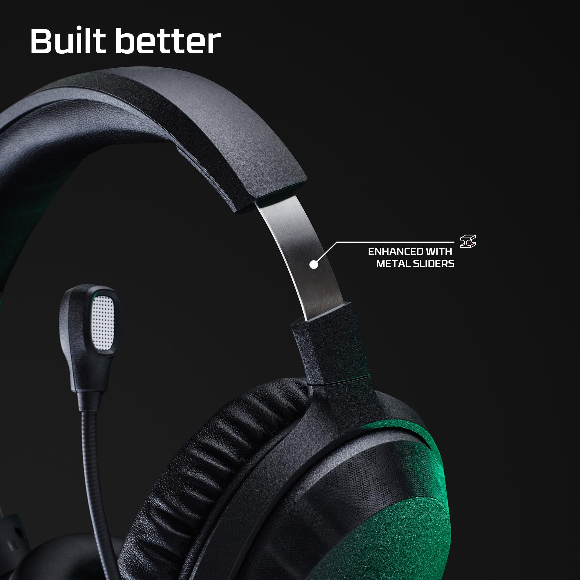 HyperX CloudX Stinger 3 Bezprzewodowe słuchawki do gier dla konsoli Xbox | Bluetooth 5.2 i 2,4 GHz, do 80 godzin pracy na baterii, sterowniki 50 mm, mikrofon, USB-A, czarny