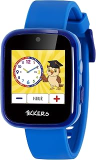 Boy's Digital Quartz Watch with Rubber Strap ATK1084BLU AMZ