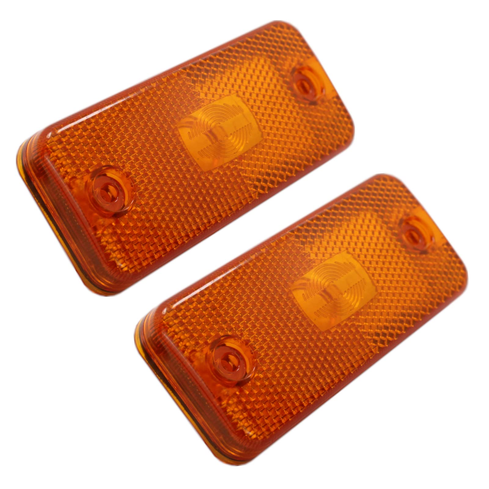 NSLUMO 6-delige Amber Led Verlichting Zijmarkeringslampjes Voor