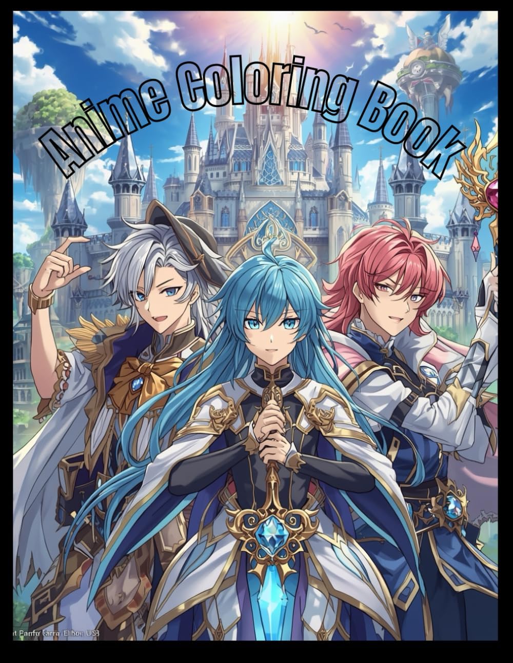 Anime Coloring Book: Relax and Unwind: Anime Coloring Book for kids, Teens and Adults