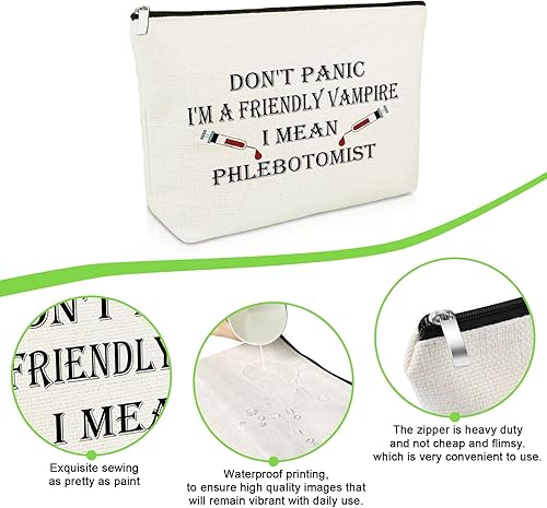 Miniatura 10 de Sonographer - Regalo de agradecimiento para mujer, bolsa de maquillaje, ultrasonido, regalo para técnico, radiólogo, médico, bolsa de cosméticos,