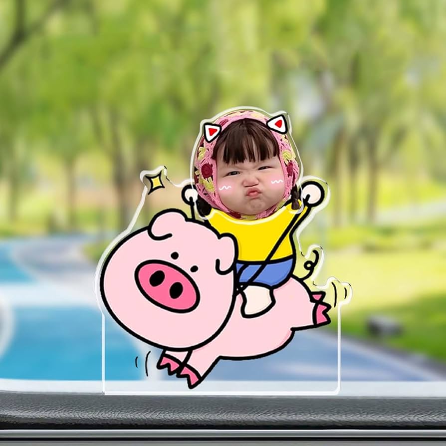 Amazon.co.jp: 【オーダーメイド】首振り人形 ソーラー 車 飾り