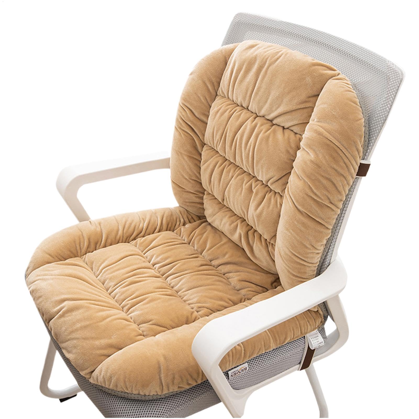 Coussin de chaise de salon antidérapant avec mousse de soutien dorsal