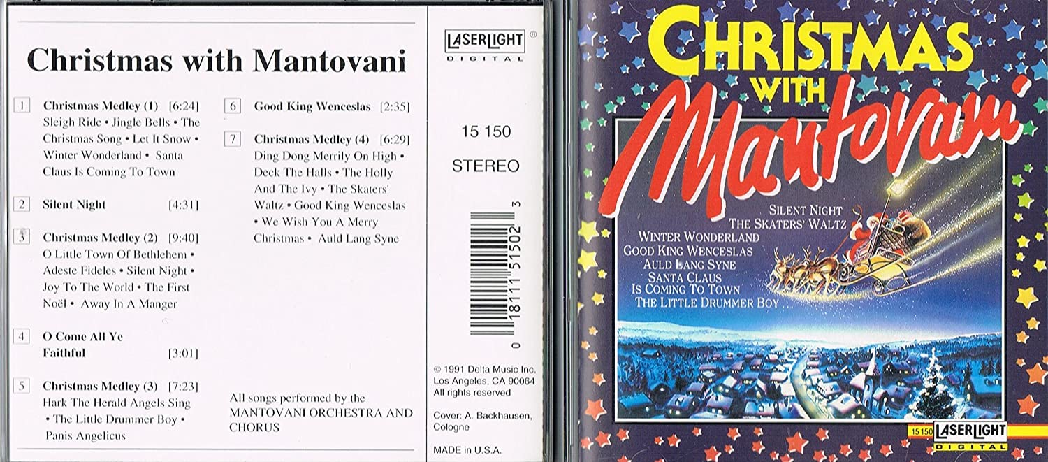 Santa Claus Is Coming to Town: Christmas with Mantovani [Audio CD] The Mantovani Orchestra