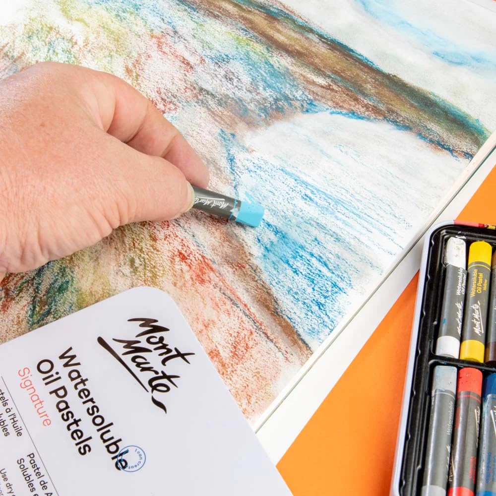 Mont Marte Oil Pastel Pad 200gsm 20 Sheets (A3) 2