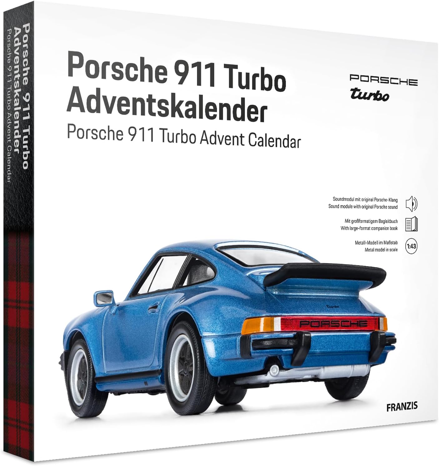 Franzis 67221 Porsche 911 Turbo Advent Calendar: Porsche 911 Turbo Advent C...