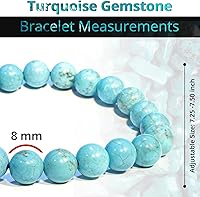 Vista 40 de Pulsera de turmalina negra, pulsera de cristal curativo natural para mujeres y hombres, pulsera de cuentas redondas de 0.315 in para espiritual