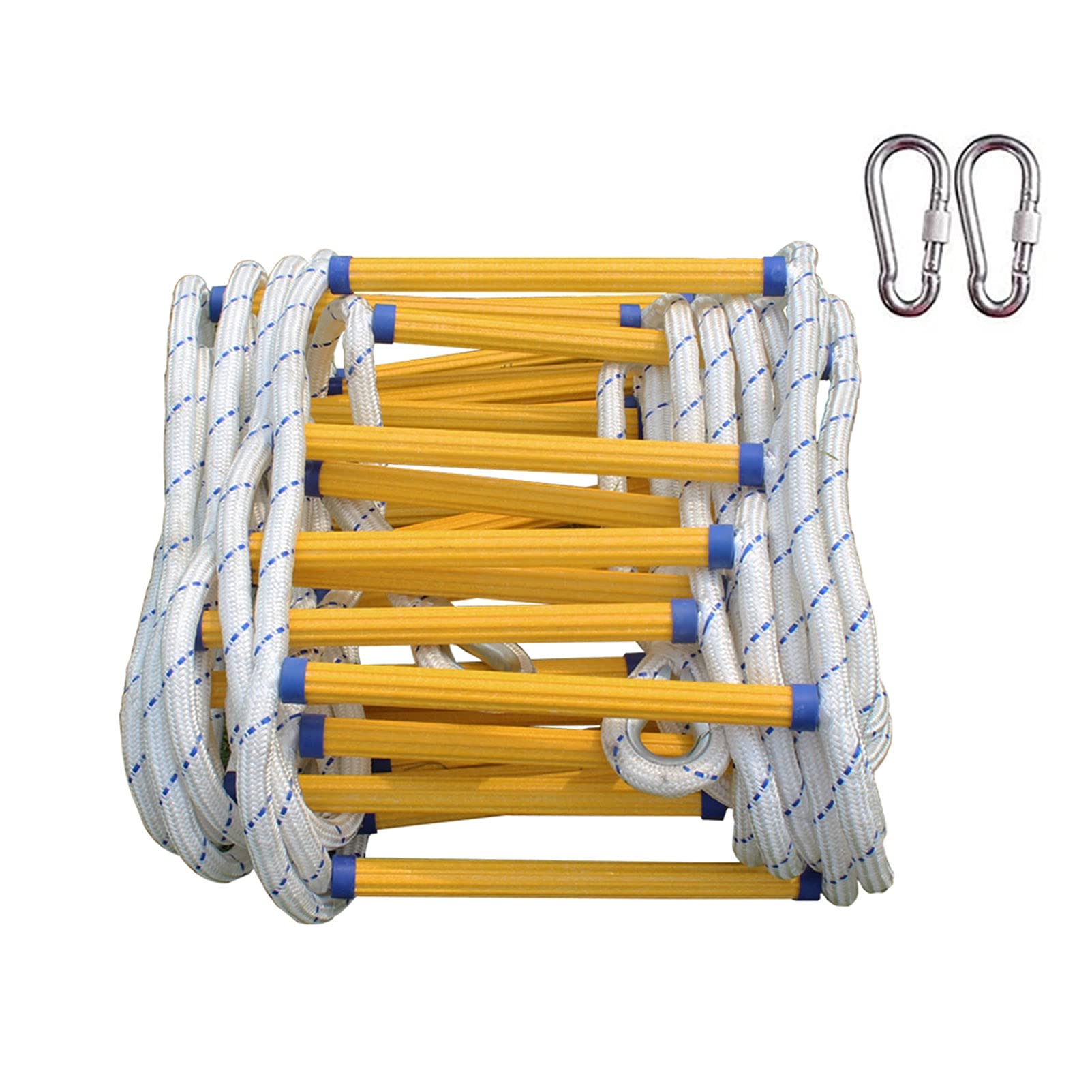 Buy Climb the Ladder Fire Escape Ladder 29 Stories Emergency Safety Rope Ladders with Hooks