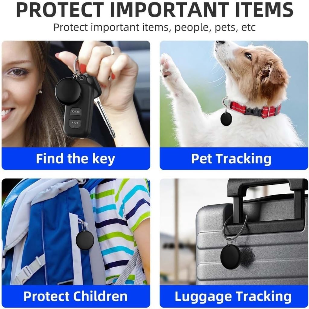 Dimova Localizzatore GPS Portatile Senza Abbonamento Tracciatore Preciso Compatibile per Auto, Valigie e Oggetti di Valore, Senza Abbonamento (Android/Apple)(Android-Paquet de 2)