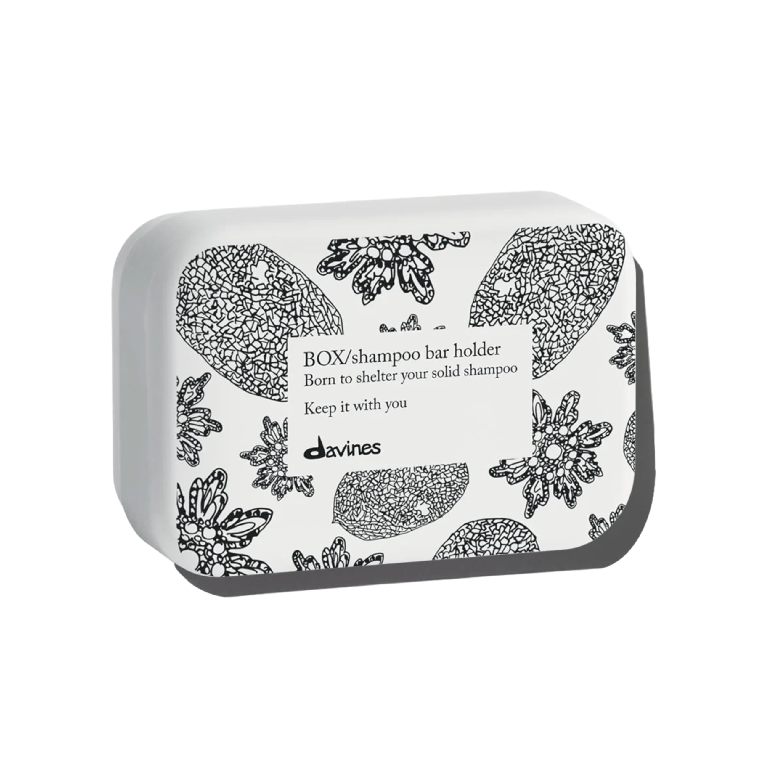 Davines Cleansing Bar, Solid Cleansing Shampoo Bar, Body Wash Bar, Packed in 100% FSC Paper Wrapper, Recyclable, and Aluminium Case Holder