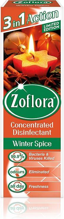 Zoflora Winter Spice Concentrate, 250ml (Pack of 1)