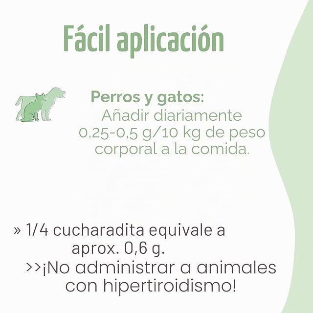 Foto 5 de 8 de dentaVet Polvo antiplaca para Perros y Gatos - Cuidado Dental Natural, 150 g