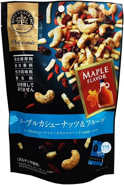 Amazon Md ナッツスナッキングdm メープルカシューナッツ フルーツ 51g 3袋 Md ナッツ 通販