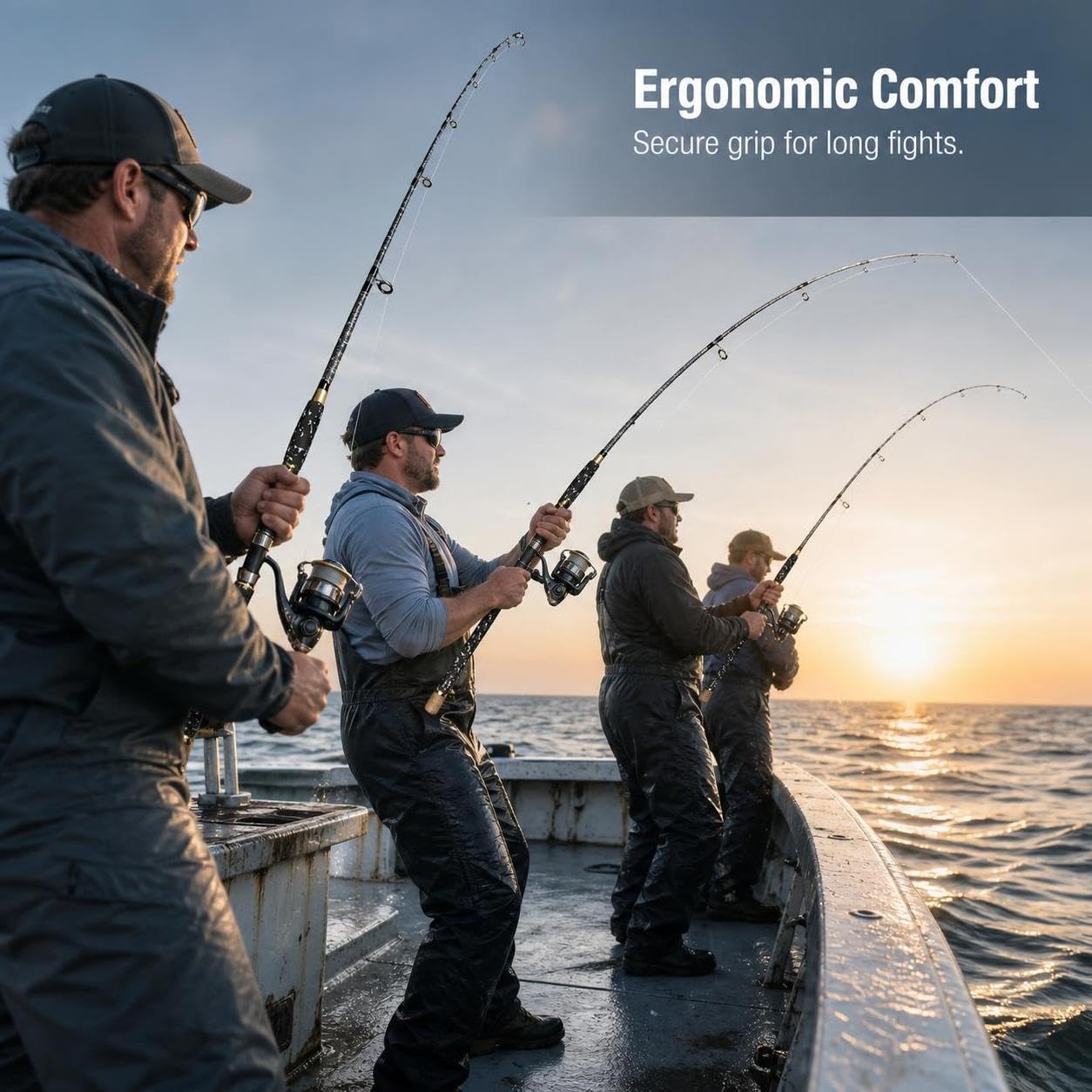 Canna da Pesca per Artificiali Extra | Porta in metallo, , Sessioni di pesca, Per Pescatori Acque Salate