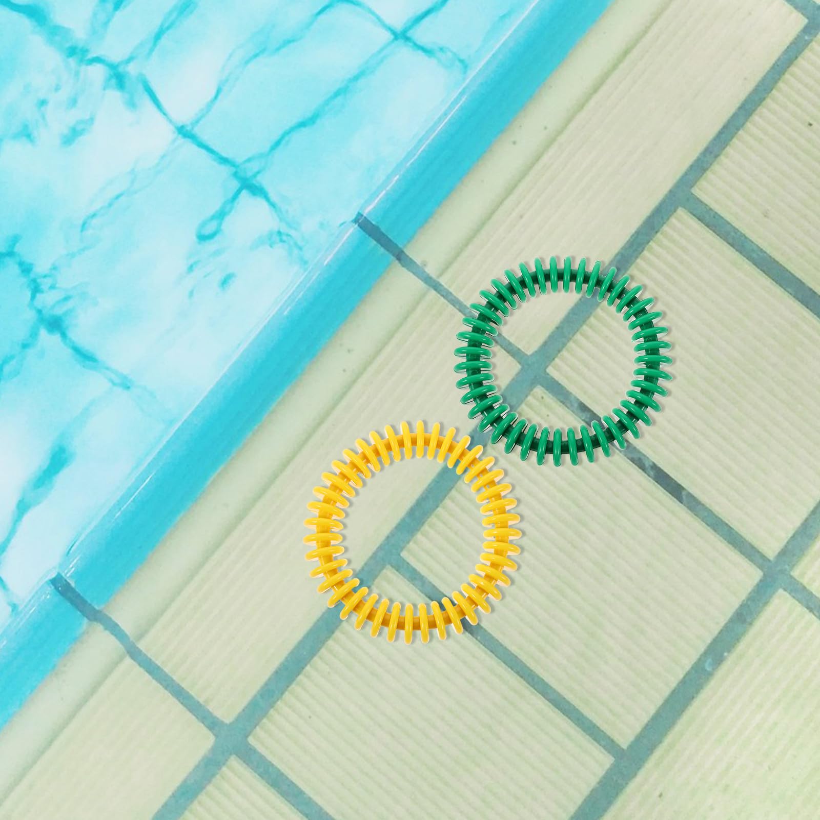 FRCOLOR 4piezas Anillo de Entrenamiento de Buceo para Piscina Juguetes de Buceo Hunden Coloridos Juguetes de Piscina de Verano para Fiesta y Entrenamiento Subacuático