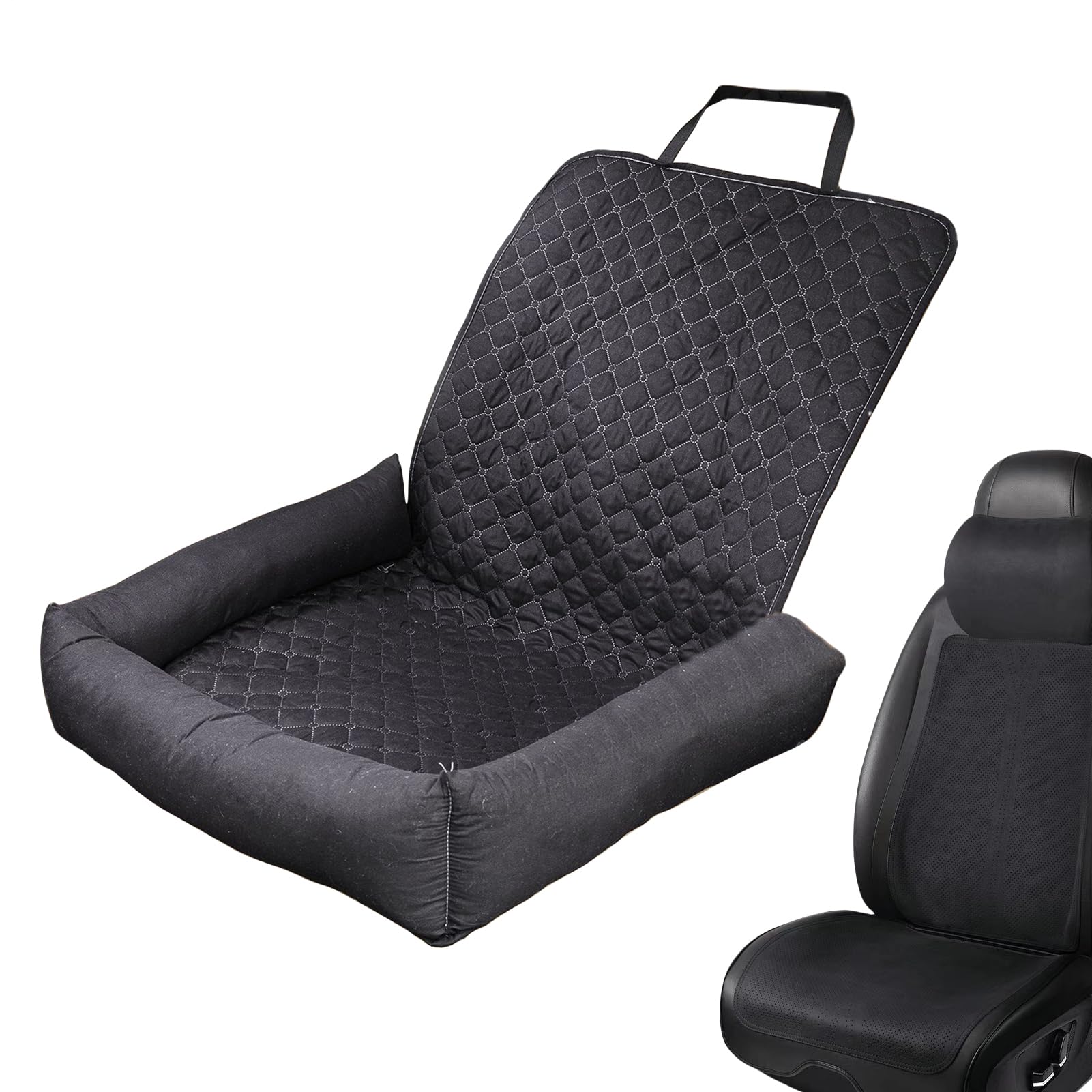 Siège de voiture pour chiens avec tapis de siège de voiture imperméable pour voyage