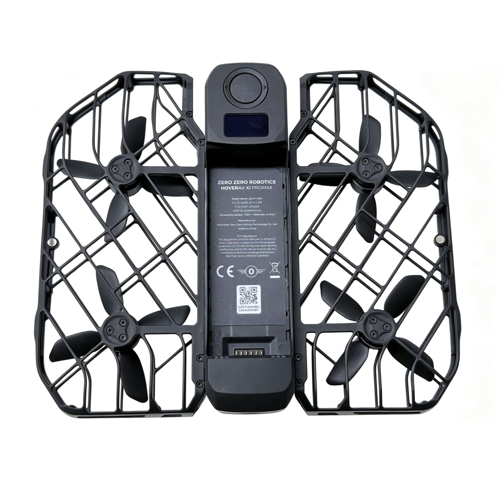 HOVERAir X1 PROMAX Kamera sportowa 4K, składana kamera latająca, prędkość śledzenia: 42 km/h, 15+ trybów automatycznych, lot na każdym terenie z OmniTerrain, SmoothCapture 2.0 (Zestaw narciarski)