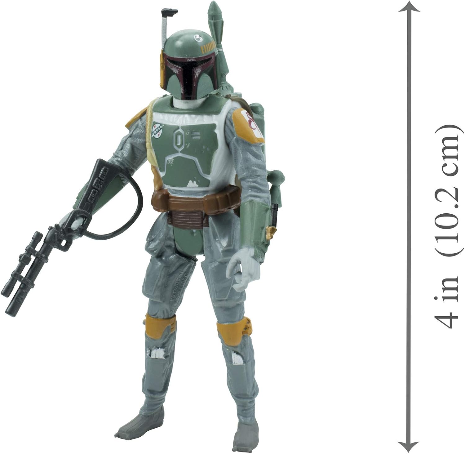 STAR WARS Galaxy of Adventures Boba Fett 3.75-Inch-Scale Figure Toy and Mini Comic – Learn About