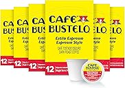Café Bustelo Espresso Style, Dark Roast Coffee,12 Count Boxes (Pack of 6)