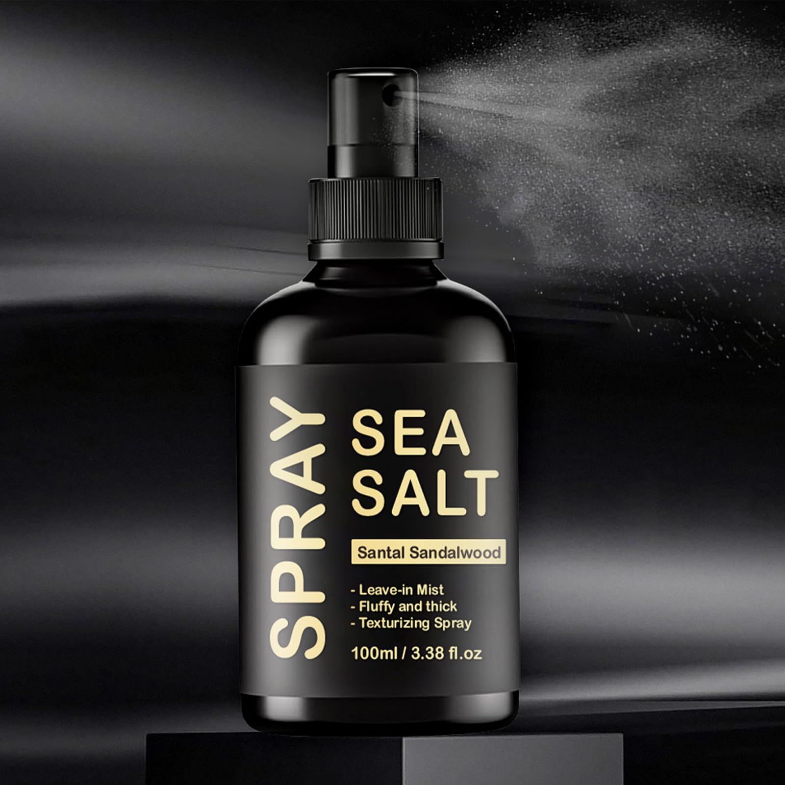 Spray au sel de mer pour cheveux pour hommes, spray au sel de mer, finition naturelle Sea S-alt S-pray pour cheveux, volumise et texturise, léger et non gras, spray de surf texturisant pour homme