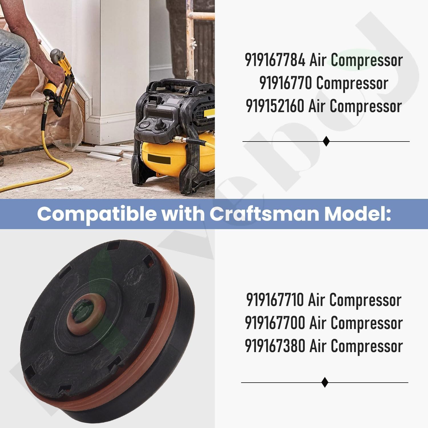 Craftsman air compressor with compatible regulator part