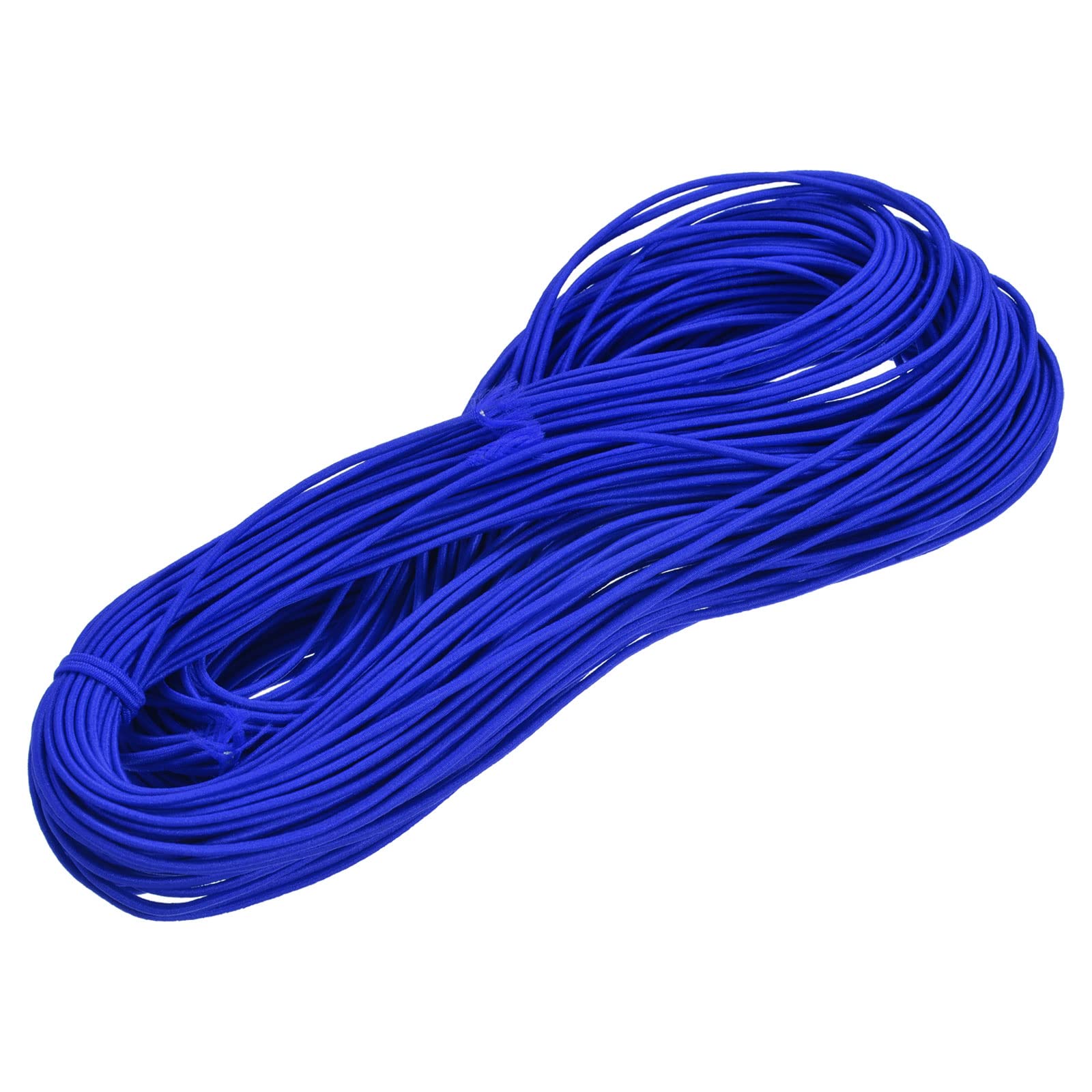 Cordón elástico de 2 mm de gran resistencia para pulseras duraderas en azul