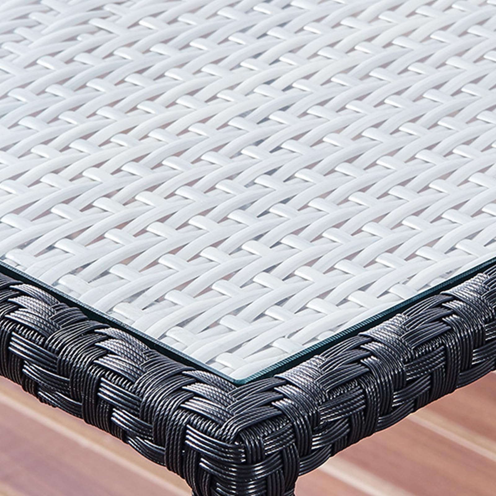In rattan sintetico, 70 m x 8 mm, strisce leggere per riparare mobili in rattan, intrecciate in plastica per mobili, sedie da giardino, tavoli, cesti di stoccaggio, case e riparazioni (bianco)