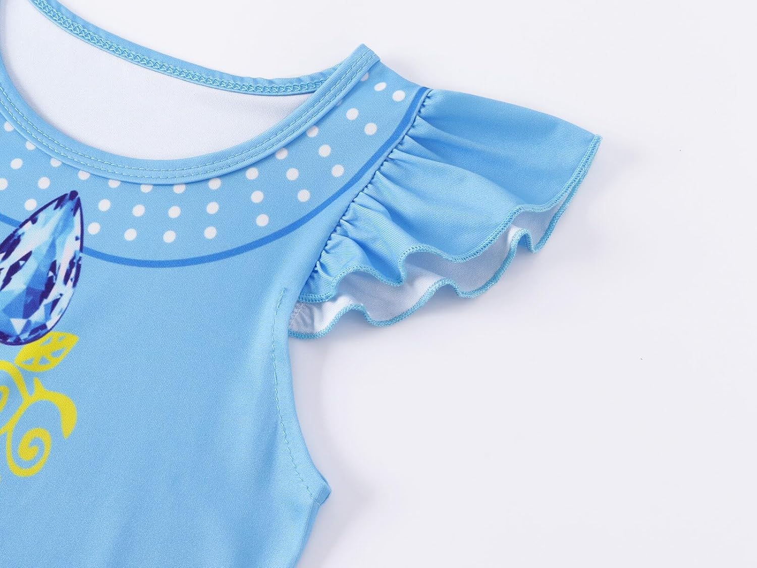 AmzBarley Girls Nightgowns Princess Pajamas for Toddler Kids Sleepwear Nightdress Little Girls Nightie Dress - Image 4