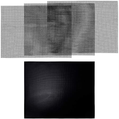 Amazon Shayson テフロングリルネット くっつかないグリルマット Homely グリルマット 焼き網 qマット 焦げ付き防止 超耐熱260 繰り返す利用 q網 鉄板用 オーブン 電子レンジ焙煎メッシュマット クッキングシート 40 33cm 本体5枚 2個バーベキューブラシ 1