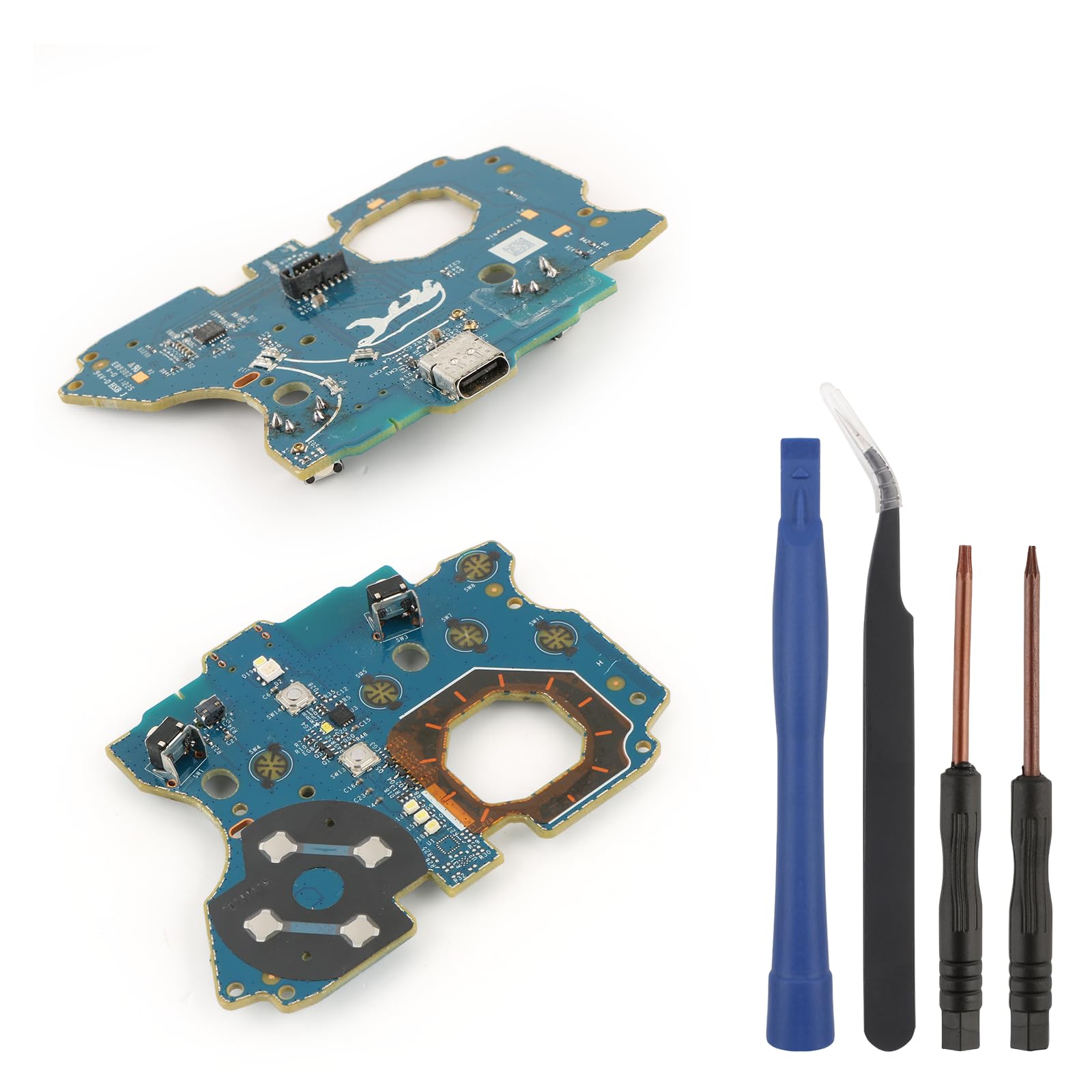 Porta di alimentazione USB-C per Xbox Elite Series 2 Controller di ricambio per controller Xbox Elite Series 2 Controller USB-C Power & Button Port Circuit Daughter TOP Board con strumenti di