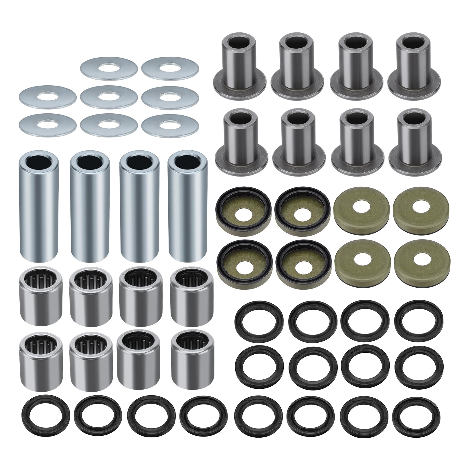 Amazon.com: Front Upper & Lower A-Arm Bushing Seal Kit for Arctic