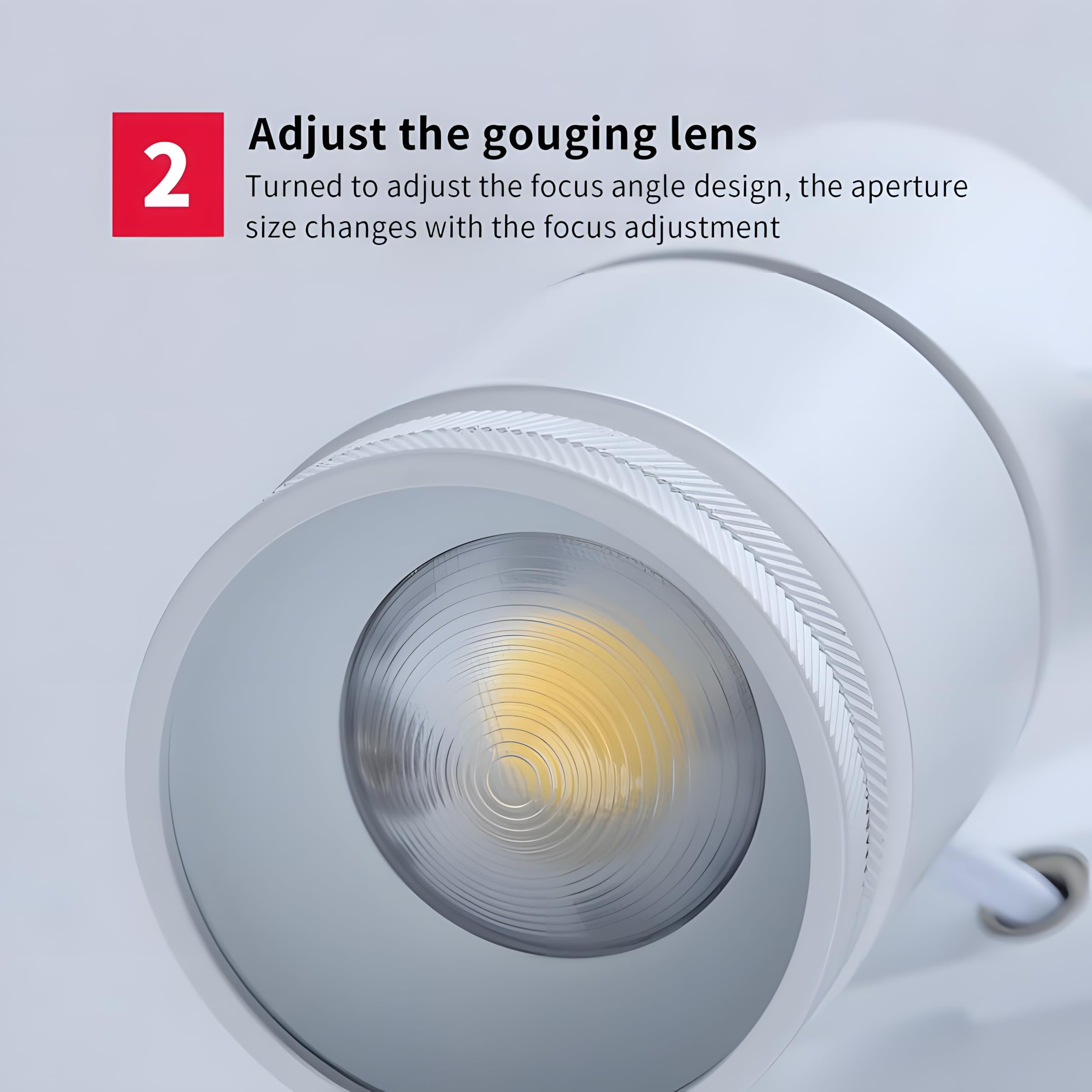 Luci da parete e da soffitto LED COB "ESCOP" Orientabile con angolo di illuminazione regolabile 12W