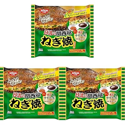 日清食品冷凍 [冷凍] 日清の関西風ねぎ焼 221g (× 3)