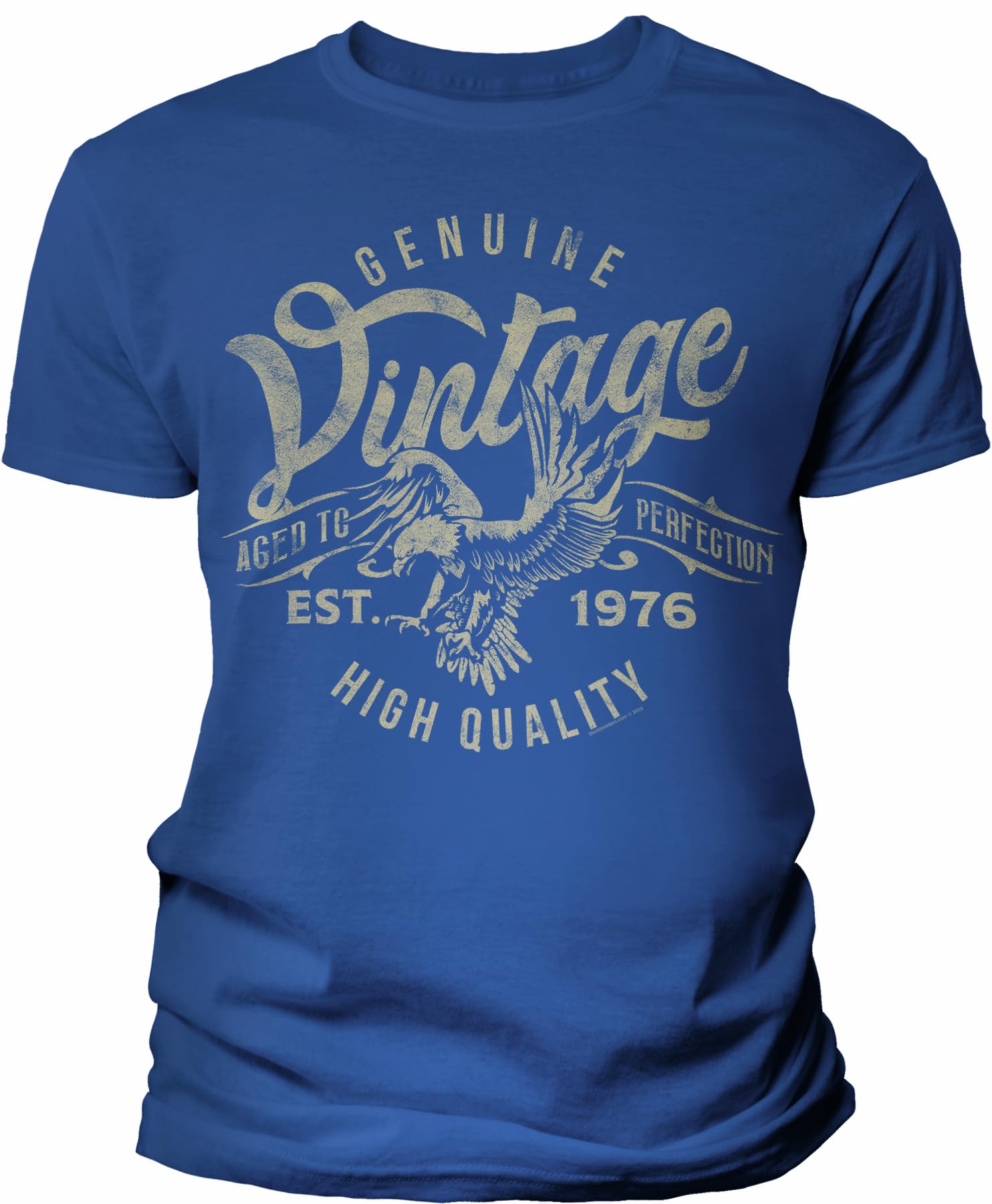 50th Birthday Gift for Men - Genuine Vintage Est. 1976 Aged to Perfection - F/50th Birthday Shirt