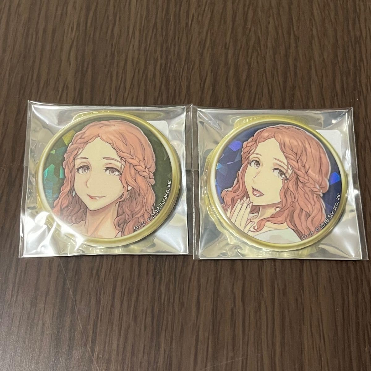 Amazon | 人狼ジャッジメント 缶バッジ SP1 青 N 緑 ローラ ホロあり 2