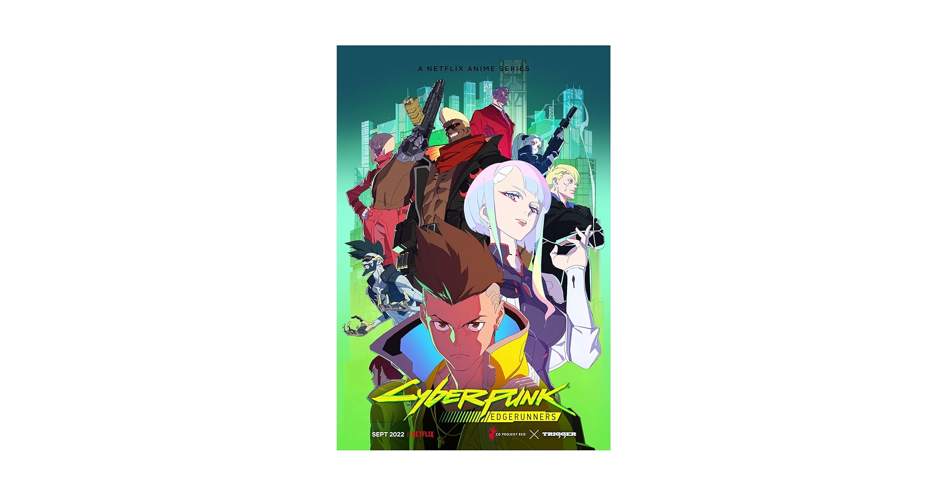 Amazon.com: Da Bang Cyberpunk: Edgerunners 2023 Tv Poster