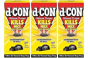 d-Con Ultra Clean Break Snap Trap 1-Count Pre-Set