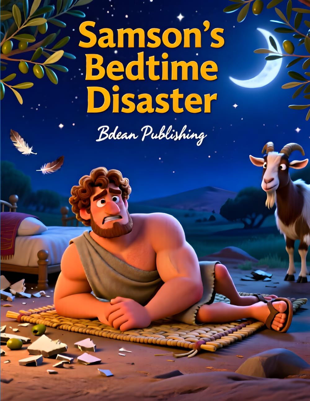 Samson’s Bedtime Disaster: A Funny Bible Story for Kids About Strength, Sleep, and Trusting God