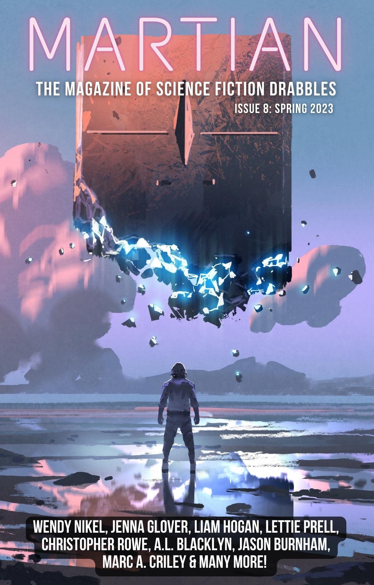 Cover of Martian: The Magazine of Science Fiction Drabbles, Spring 2023